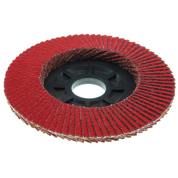 Weiler Tiger Ceramic Type 29 Flap Disc 50119 - Ceramic - 4-1/2 in - 80 - Medium