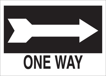 Picture of Brady B-555 Aluminum Rectangle Black English Stop Signs, Traffic Control Signs & Banners Sign part number 41031 (Main product image)