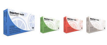 Sempermed SemperGuard FoodSafe Clear Large Powder Free Disposable Gloves - Industrial Grade - Smooth Finish - HPEF204