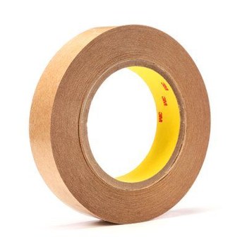 3M 927 Clear Transfer Tape - 1 in Width x 60 yd Length - 2 mil Thick - Densified Kraft Paper Liner - 05278