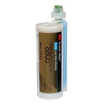 3M Scotch-Weld DP8805NS Green Acrylic Adhesive, 490 ml Cartridge