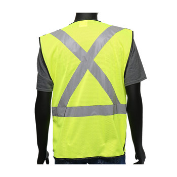 West Chester Viz-Up High-Visibility Vest 47200/O - Size OS - Yellow - 50488