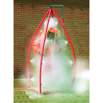 Hughes Safety Portable Emergency Shower PORTA300-16E, Floor Mount - 18721