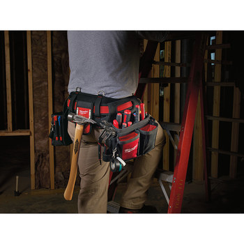 Milwaukee Red/Black Large Nylon Electricians Belt - 12.25 in Length - 20.9 in Wide - 48-22-8110