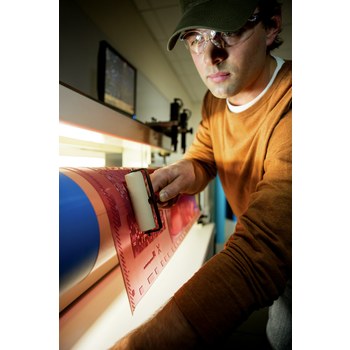 3M Cushion-Mount E1920S Pink Flexographic Plate Mounting Tape - 36 in Width x 25 yd Length - 0.02 in Thick - Film Liner - 74859