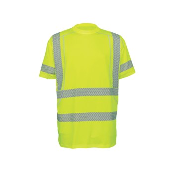 Global Glove FrogWear High-Visibility Reflective Shirt GLO-205/LG - Size Large - Lime - GLO-205 LG