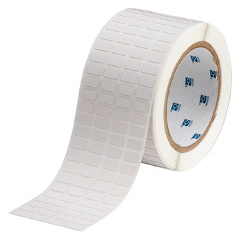 Picture of Brady White Polyimide Thermal Transfer THT-96-497-10 Die-Cut Thermal Transfer Printer Label Roll (Main product image)