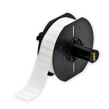 Picture of Brady White Polyimide Thermal Transfer B33-58-457 Die-Cut Thermal Transfer Printer Label Roll (Main product image)