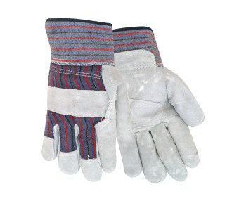 Picture of Red Steer Handy Clean 13165 White Ages 3 to 6 Cowhide Suede Leather Full Fingered Work Gloves (Main product image)
