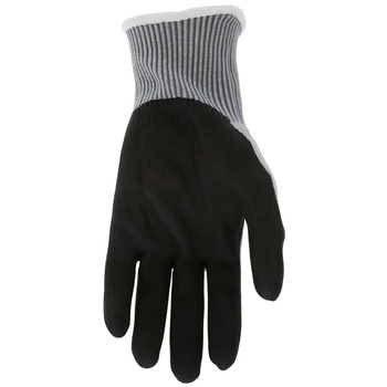 MCR Safety CutPro HyperMax Gray/Black XXL Cut-Resistant Gloves - A9 Cut Resistance - HPPE Palm & Fingertips Coating - Not Insulated Insulation - Sandy Finish - 9273SPUXXL