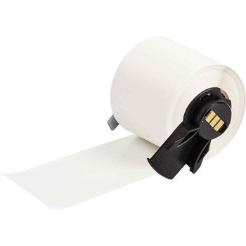Picture of Brady White Polyvinylfluoride Thermal Transfer M6-41-437-WT-CM Self-Extinguishing Wire & Cable Labels (Main product image)