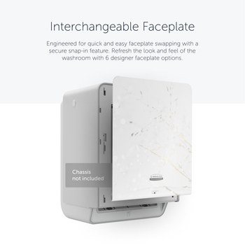 Kimberly-Clark Professional ICON White Marble Dispenser Faceplate - 58820