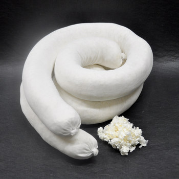 Spilfyter White 42 gal Sorbent Sock - Box - 3 in Width - 120 ft Length - 810042-42234