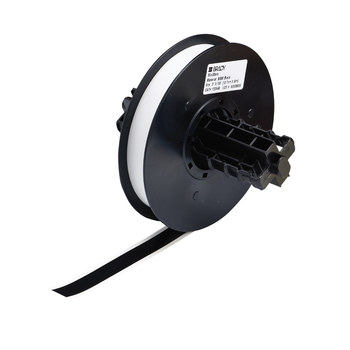 Picture of Brady Black Indoor / Outdoor Vinyl Thermal Transfer 113215 Continuous Thermal Transfer Printer Label Roll (Main product image)