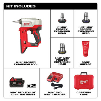 Milwaukee expansion best sale tool kit