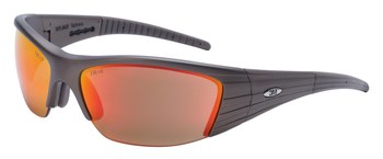Picture of 3M Fuel 11635-00000-10 Red Mirror Dark Copper Polycarbonate Standard Safety Glasses (Main product image)