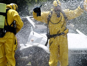 Ansell AlphaTec Chemical Protective Suit 66SUPER ASYT20231000000004 - Size Large - Yellow - ANSELL 836178