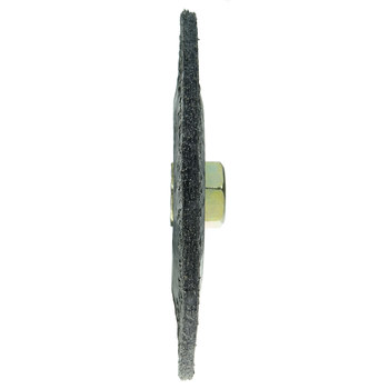 Weiler Polyflex 35206 Wheel Brush - 6 in Dia - Encapsulated Knotted Steel Bristle