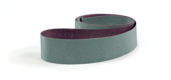 3M Trizact 407EA Coated Silicon Carbide Sanding Belt - Cloth Backing - JE Weight - A110 Grit - Very Fine - 2 in Width x 132 in Length - 69088