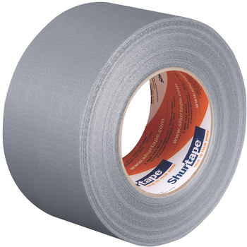 Shurtape PC 8 Silver Duct Tape - 72 mm Width x 55 m Length - 8 mil Thick - SHURTAPE 104186