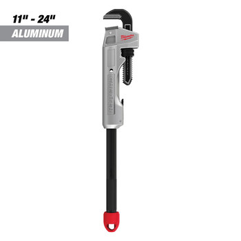 Milwaukee 48-22-7318 Pipe Wrench - Steel - 17.13 in