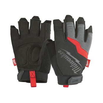 Milwaukee Work Gloves 48-22-8712, Size Large, Red, Black