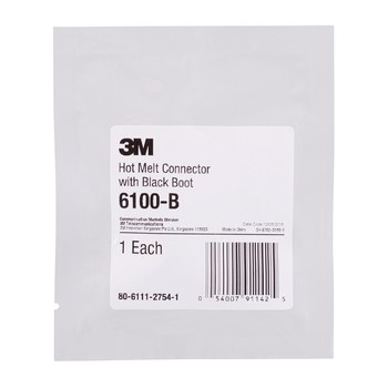 3M 6100-B Hot Melt Jacketed Fiber Connector - ST Connector - 91142