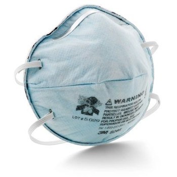 3M Particulate Respirator 54357 - Size Standard - Light Blue