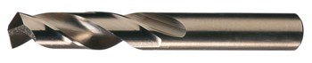 Chicago-Latrobe 559 #47 Heavy-Duty Screw Machine Drill 50902 - Right Hand Cut - Split 135° Point - Straw Finish - 1.6875 in Overall Length - 0.6875 in Spiral Flute - M42 High-Speed Steel - 8% Cobalt - Straight Shank