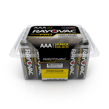 Rayovac UltraPro ALAAA-24PPJ Standard Battery - AAA - Alkaline - 50798