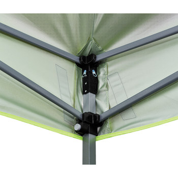Ergodyne SHAX 6015 Commercial Pop-Up Tent - 20 ft x 10 ft - 10 ft - 14 ft Height - Polyester - Hi-Vis Lime - 12915