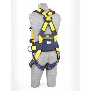 DBI-SALA Delta Positioning Body Harness 1102201, Size Small, Yellow - 00461