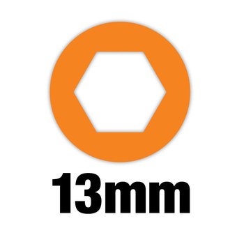 Milwaukee HollowCore M13 48-22-2467 Nut Driver - Forged Steel - 190.5 mm - 67123