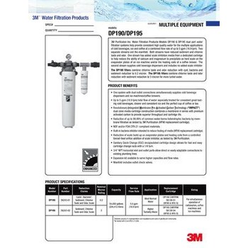 3M 5624301 High Flow Series Multi-Equipment Chloramines System - 0.2 Rating - 20960