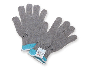 Picture of Sperian Perfect Fit PF13-GY Gray Small HPPE/Stainless Steel Cut-Resistant Gloves (Main product image)
