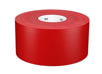 3M 971 Ultra Durable Red Floor Marking Tape - 4 in Width x 36 yd Length - 14103