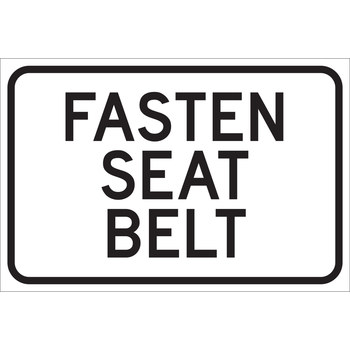 Picture of Brady B-959 Aluminum Rectangle White English Stop Signs, Traffic Control Signs & Banners Sign part number 115477 (Main product image)