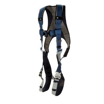 DBI-SALA ExoFit Plus Construction Body Harness 1140003, Size Large, Blue - 15349