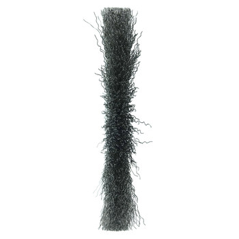 Weiler 01175 Wheel Brush - 8 in Dia - Crimped Steel Bristle