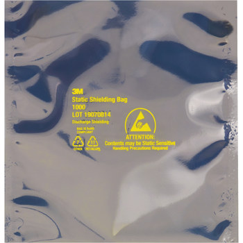 Transparent Open End Static Shielding Bag - 12 in x 12 in - 10683