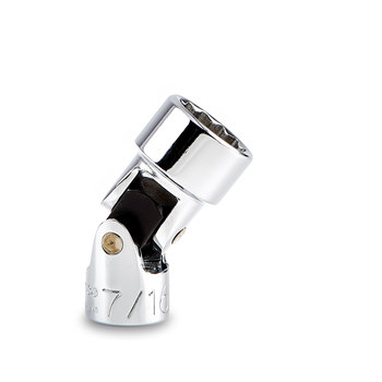 Proto J4774TA 12 Point 7/16 in Universal Joint Socket - 1/4 in Drive - 99594