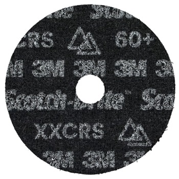 3M Scotch-Brite Non-Woven Precision Shaped Ceramic Surface Conditioning Disc - Center Hole Attachment - 5 in Diameter - 7/8 in Center Hole - 67237