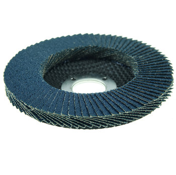 Weiler Wolverine Type 27 Flap Disc 31389 - Zirconium - 4-1/2 in - 80 - Medium
