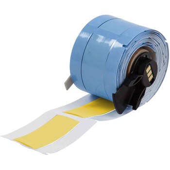 Picture of Brady PermaSleeve Yellow Polyolefin Thermal Transfer M6-375-2-342-YL-R Heat Shrink Wire & Cable Labels (Main product image)