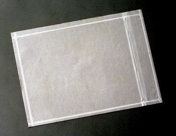 3M NP9 Clear Polyethylene Label Protective Envelope - 7 in Width - 6 in Height - 021200-37589