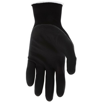 MCR Safety UltraTech Black 2XL Work Gloves - A1 Cut Resistance - MicroFoam Nitrile Palm Coating - 96671XXL