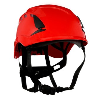 3M SecureFit Safety Helmet X5005V-ANSI Red-Vented