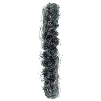 Weiler 09410 Wheel Brush - 8 in Dia - Knotted - Standard Twist Steel Bristle