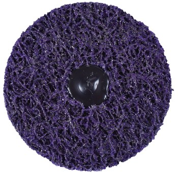 3M Scotch-Brite Roloc Clean & Strip XT Pro Disc - Silicon Carbide - 4 in Diameter - 1 in Thick - Quick Change TR+