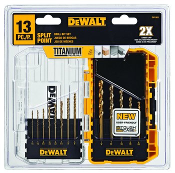 Dewalt Drill Bit Set DW1363 Titanium RSHughes